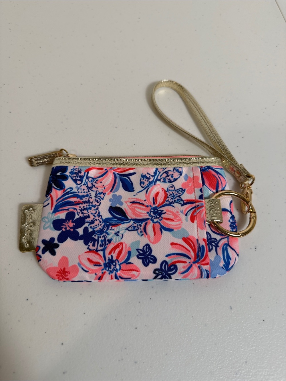 Lilly Pulitzer Zip Top Wallet "Party Like a Lobstar"